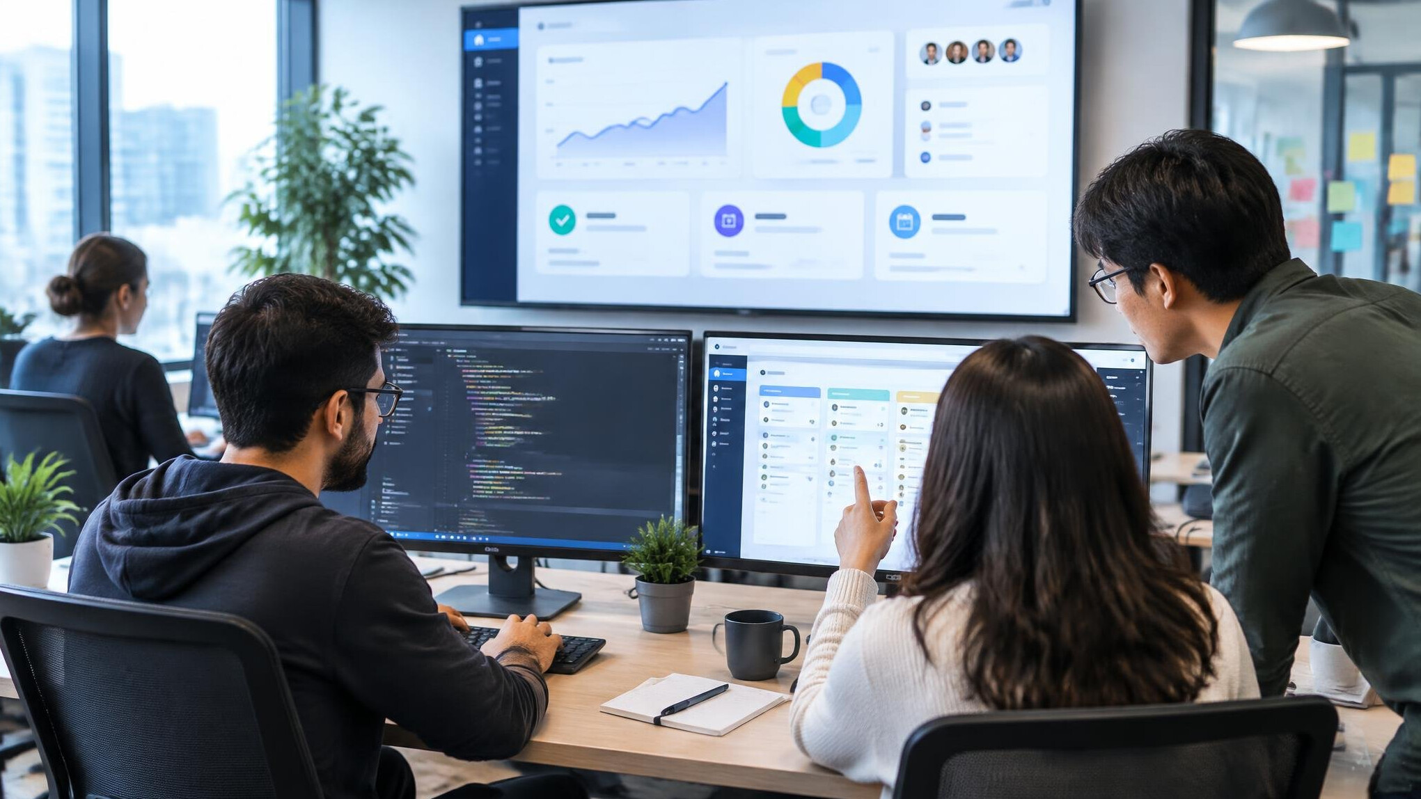 custom software dashboard