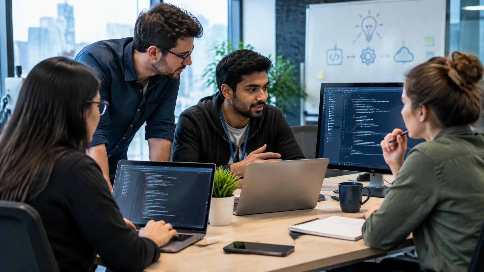 corporate programming team