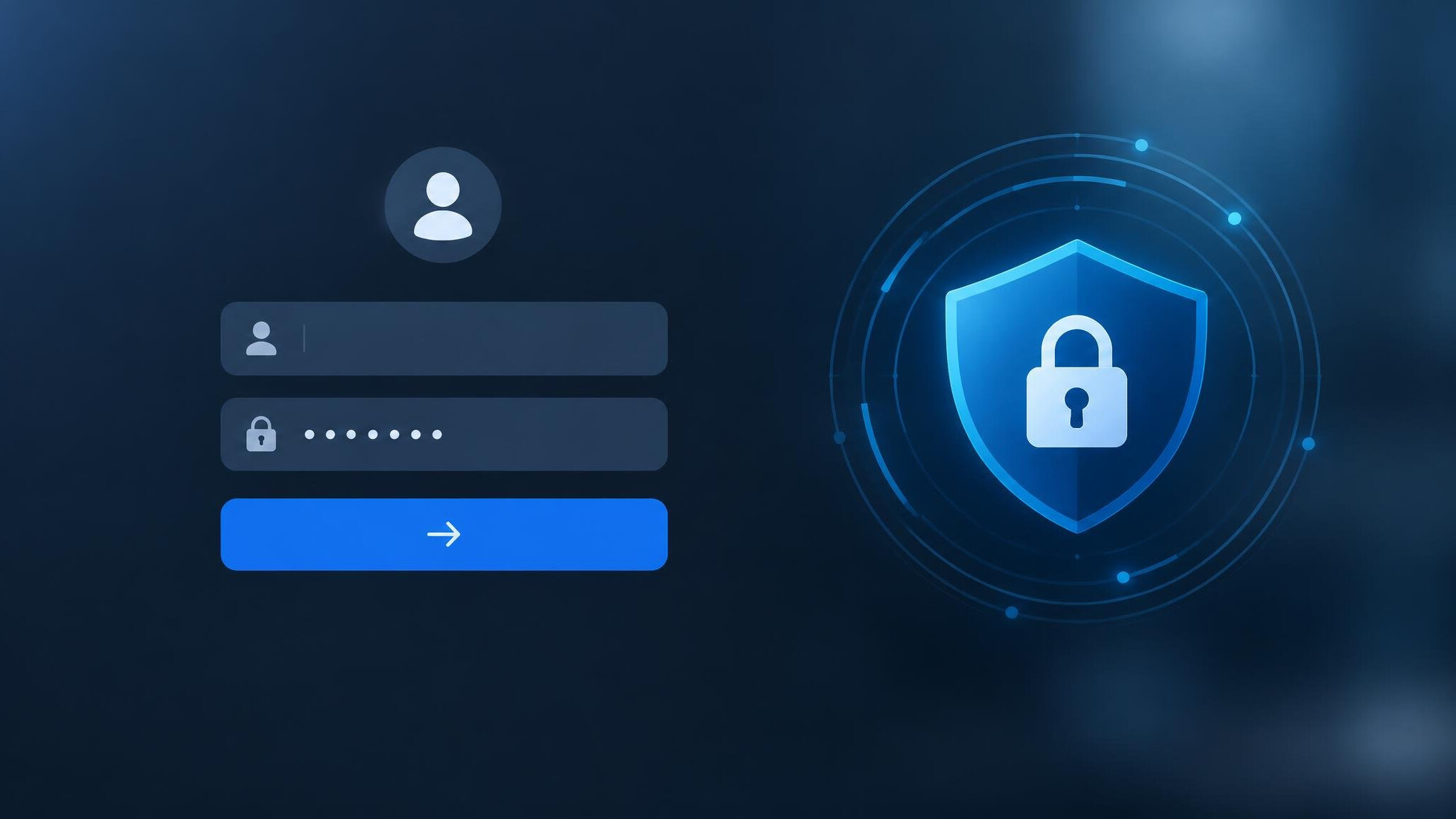 secure login interface